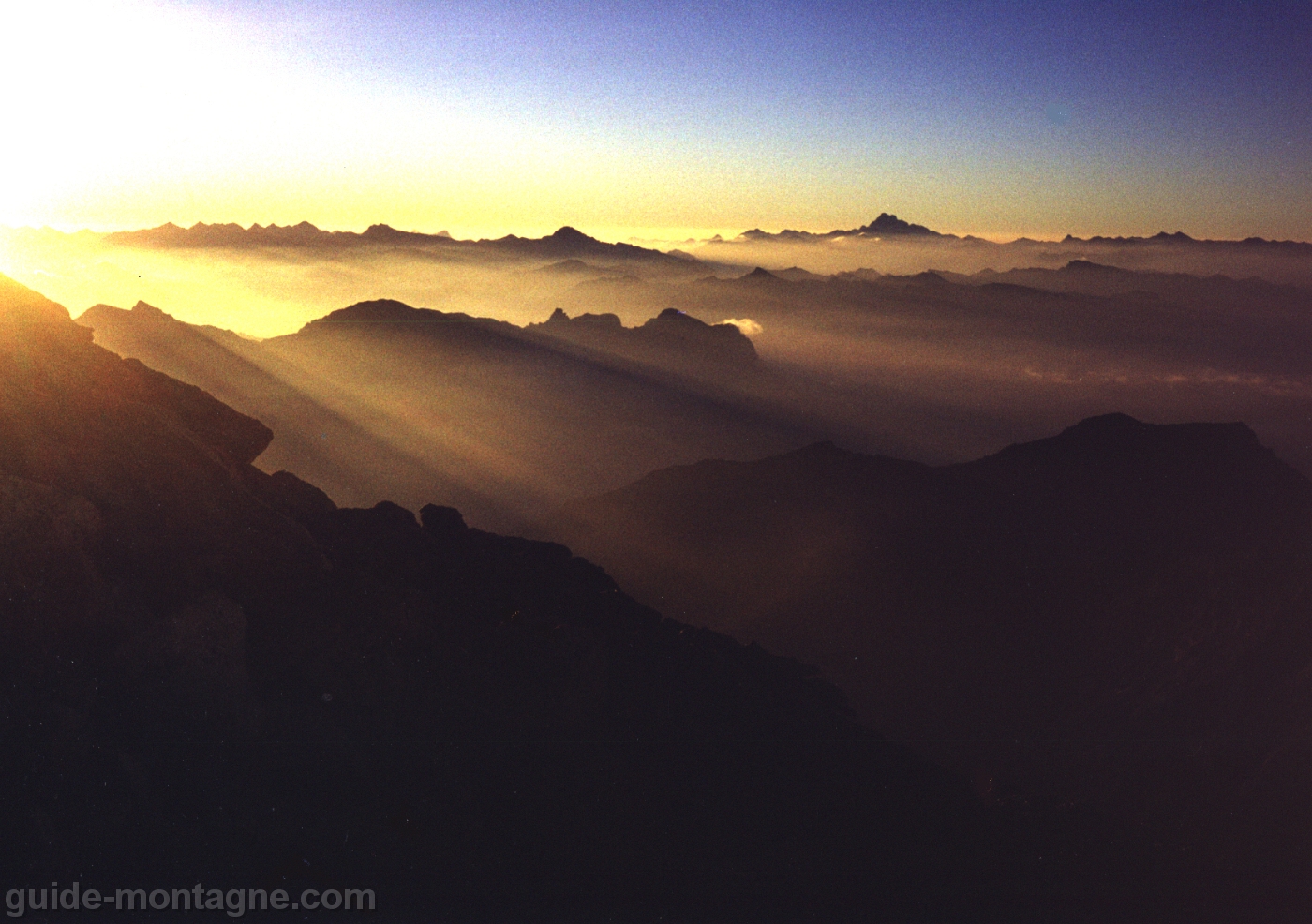 coucher de soleil cerces
